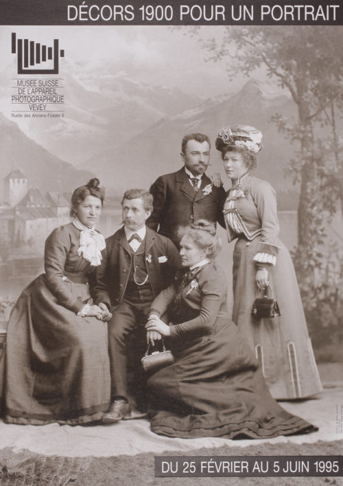 Décors 1900 pour un portrait
