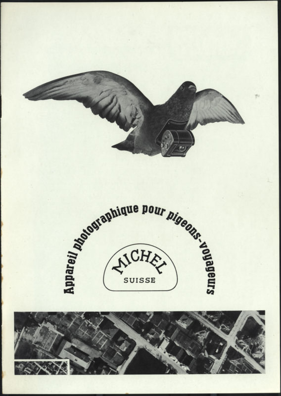 Mode d’emploi de l’appareil Michel pour pigeons voyageurs, années 1930. Photo MSAP